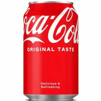 Coke as shown by the restaurant